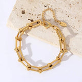 Petra Gold-Plated Bracelet