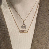 Melissa Floating Stone Jewellery