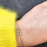 Melissa Floating Stone Bracelet