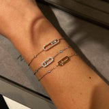 Melissa Floating Stone Bracelet