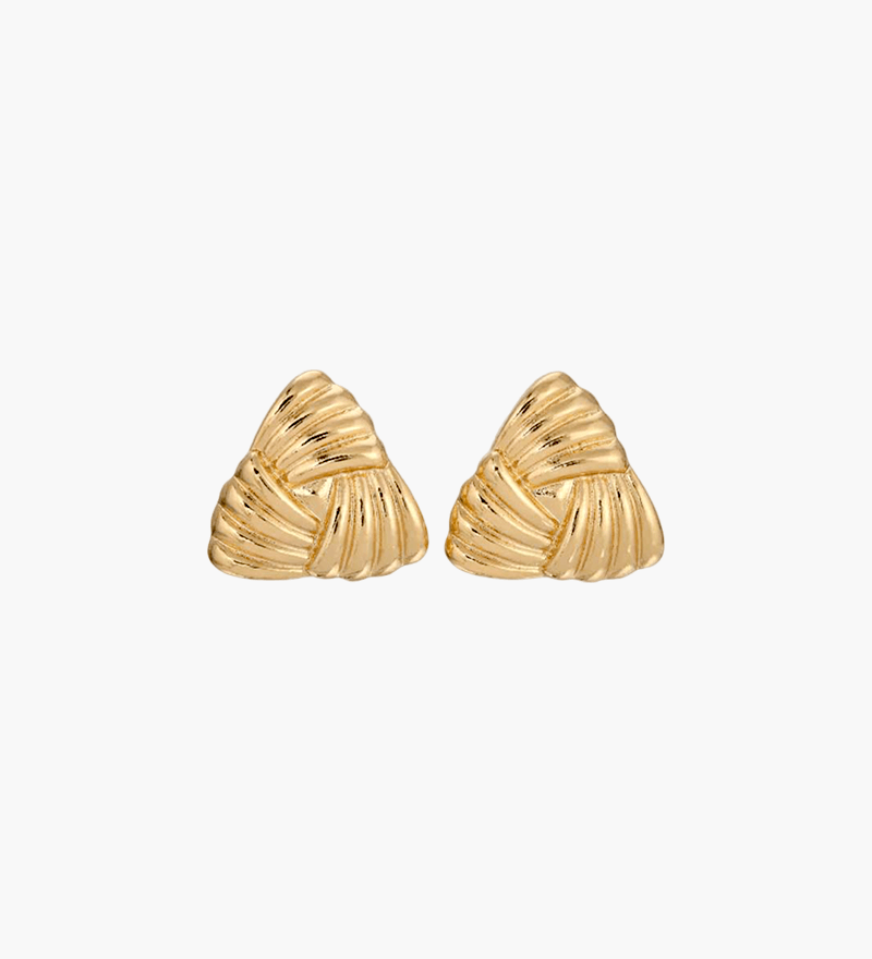 Lucia Positano Triangle Earrings