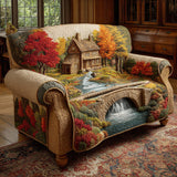 Deep Forest Spirit – Classic Edit | Quilted Sofa Cover Collection
