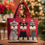 Nina - Three Schnauzers in a Christmas Atmosphere
