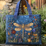 Mila - Golden Dragonflies Among Wildflowers