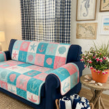 Beach Haven | Quilted Sofa Cover