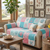 Beach Haven | Quilted Sofa Cover