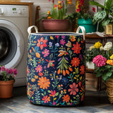 Boho Quilted Laundry Basket – Design 0616