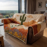 Canyon Dune | Quilted Sofa Cover