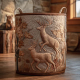 Nature Quilted Laundry Basket – Design 0053