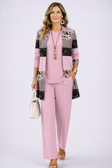 Patricia Pink Three-Piece Set