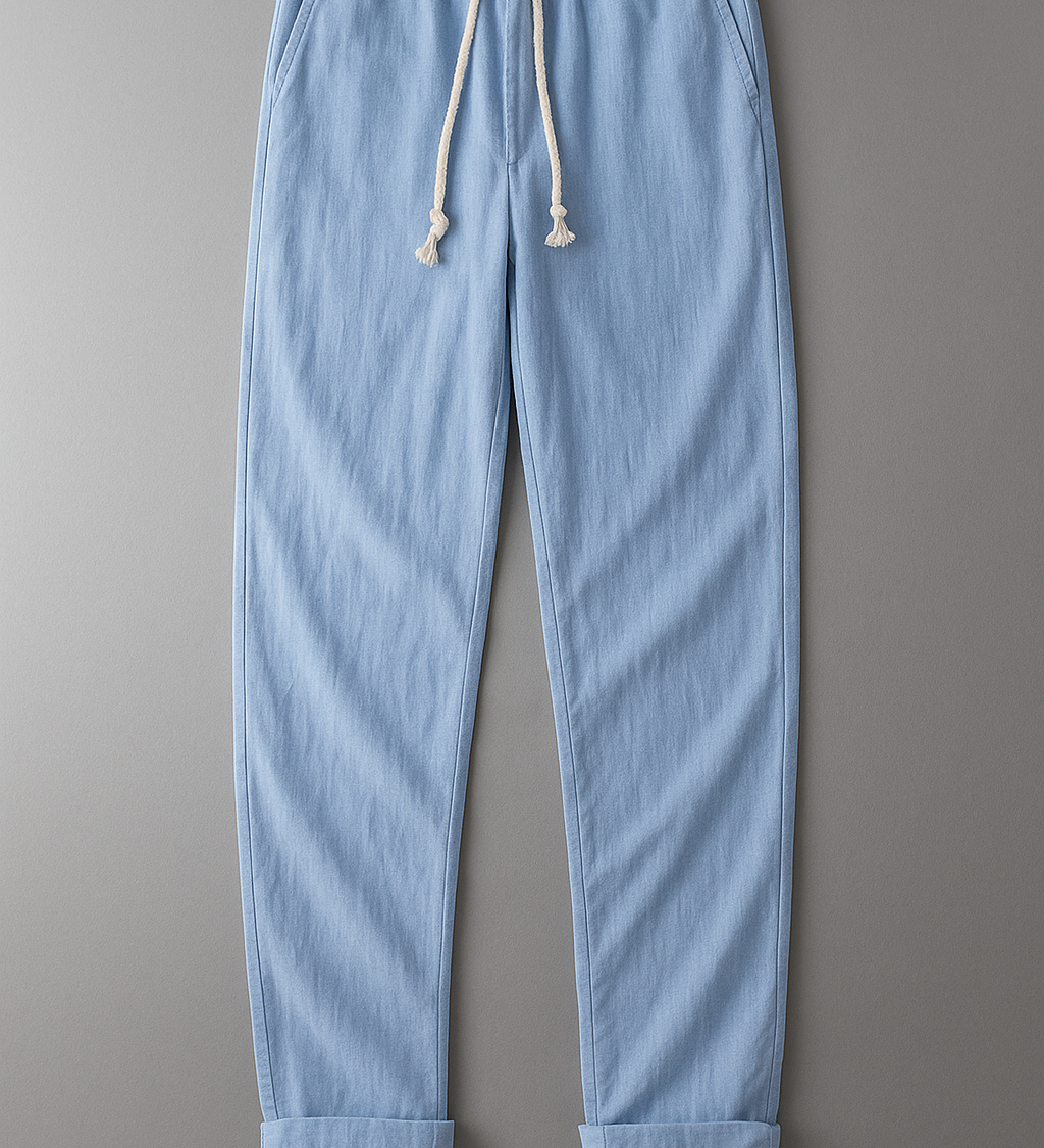 Martin | Classic Linen-Look Trousers