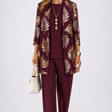 Lydia Floral Three-Piece Set