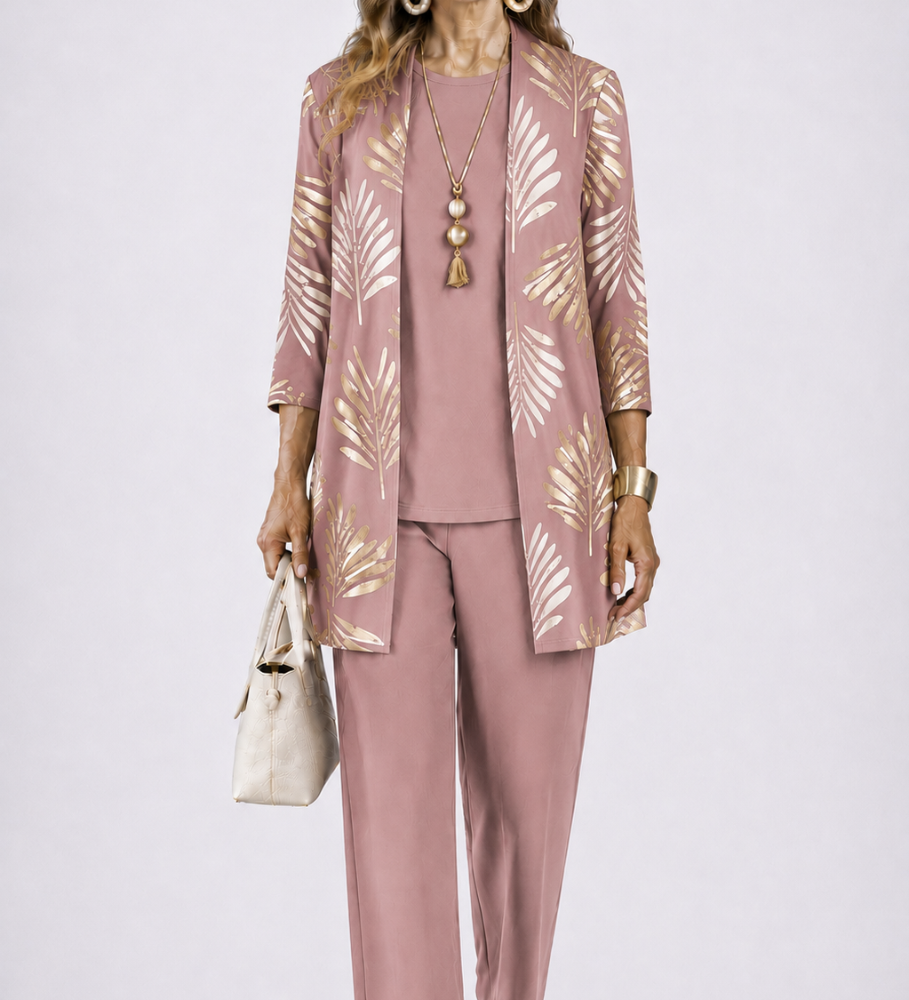 Lydia Floral Three-Piece Set