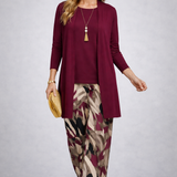 Fiamma Violet Three-Piece Set