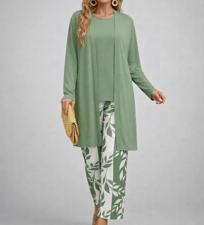 Lydia Floral Three-Piece Set