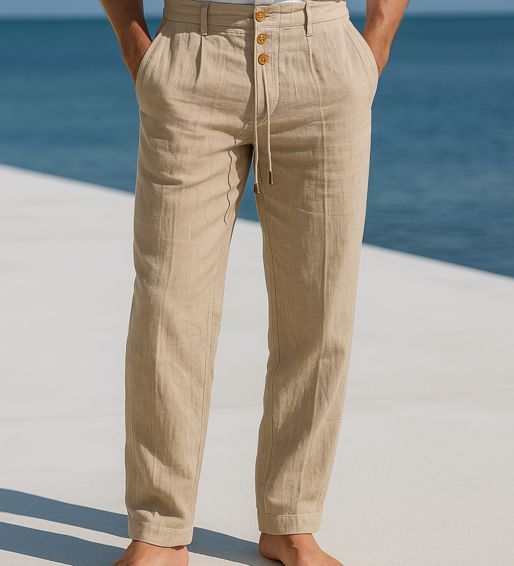 Andrew | Clean-Cut Summer Trousers
