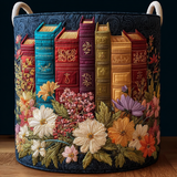 Quilted laundry basket – decorative motif – NCU0DDK1795