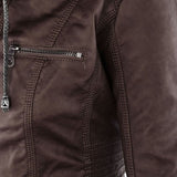 Monika - Elegant Leather Jacket