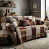 Country Home | Quilted Sofa Cover Collection