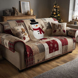 Cosy Frost | Quilted Sofa Cover