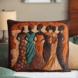 Crown in Nature Quilted Cushion Cover