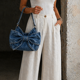 Retro bag with a bow | Kleoniki