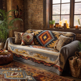 Desert Flame | Quilted Sofa Cover