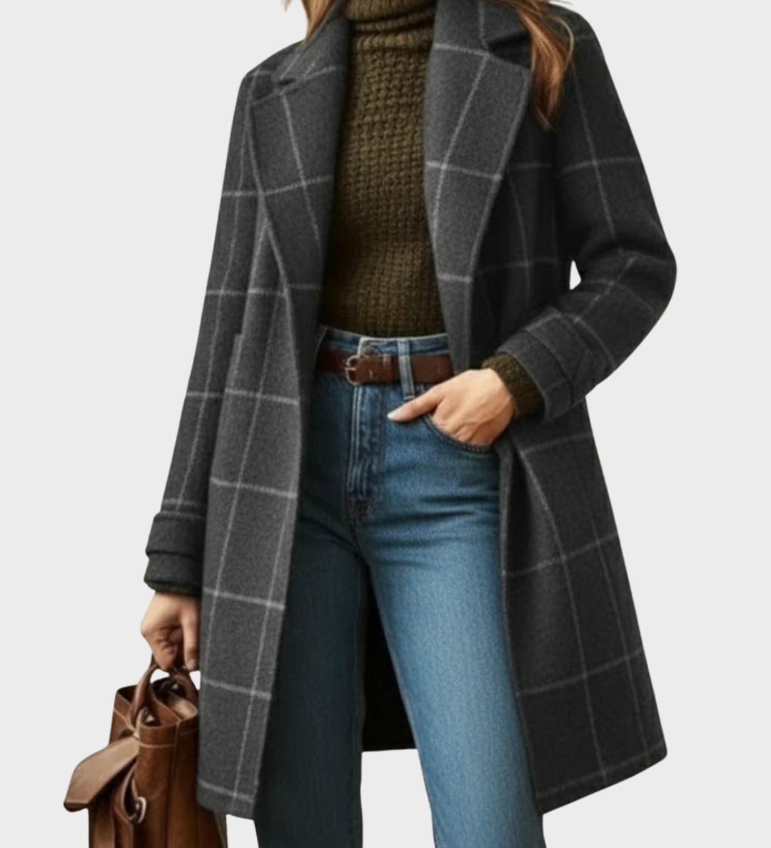 Fiona Classic Check Coat