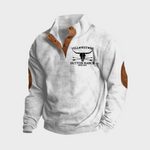 Arthur men's ranch-style half-zip sweatshirt at Anne London, catalogue view 4