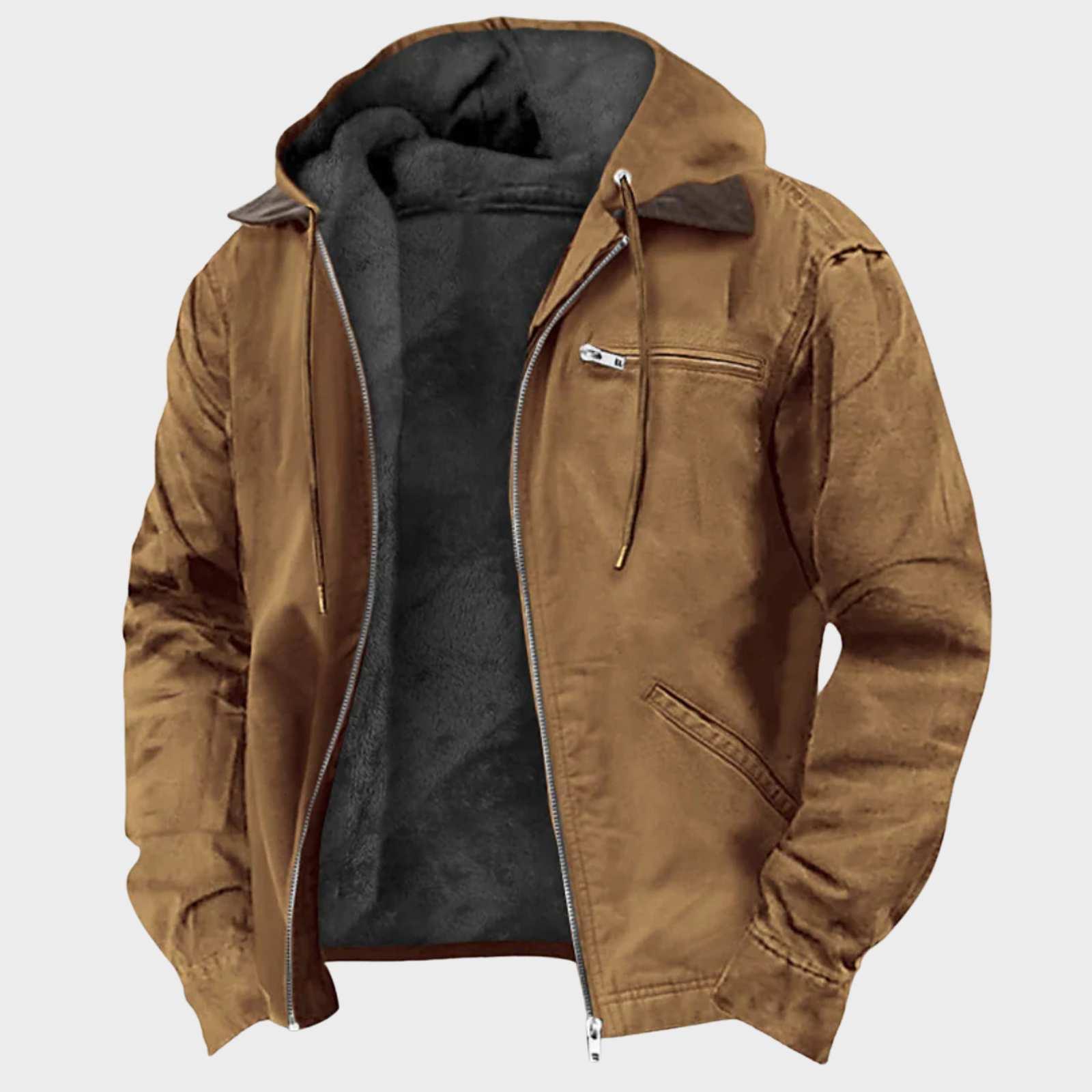 George men's hooded zip-front jacket at Anne London, catalogue view 3