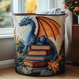 Quilted laundry basket – dragon – NCU0DDK660