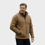 Eric men's zip-front fleece jacket at Anne London, catalogue view 1