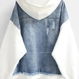 Paige Two-Tone Denim Jacket
