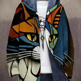 Delia | Artistic Hooded Cardigan