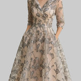 Ivana Elegant Lace Dress