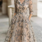 Ivana Elegant Lace Dress