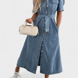 Emmeline Denim Shirt Dress