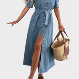 Emmeline Denim Shirt Dress