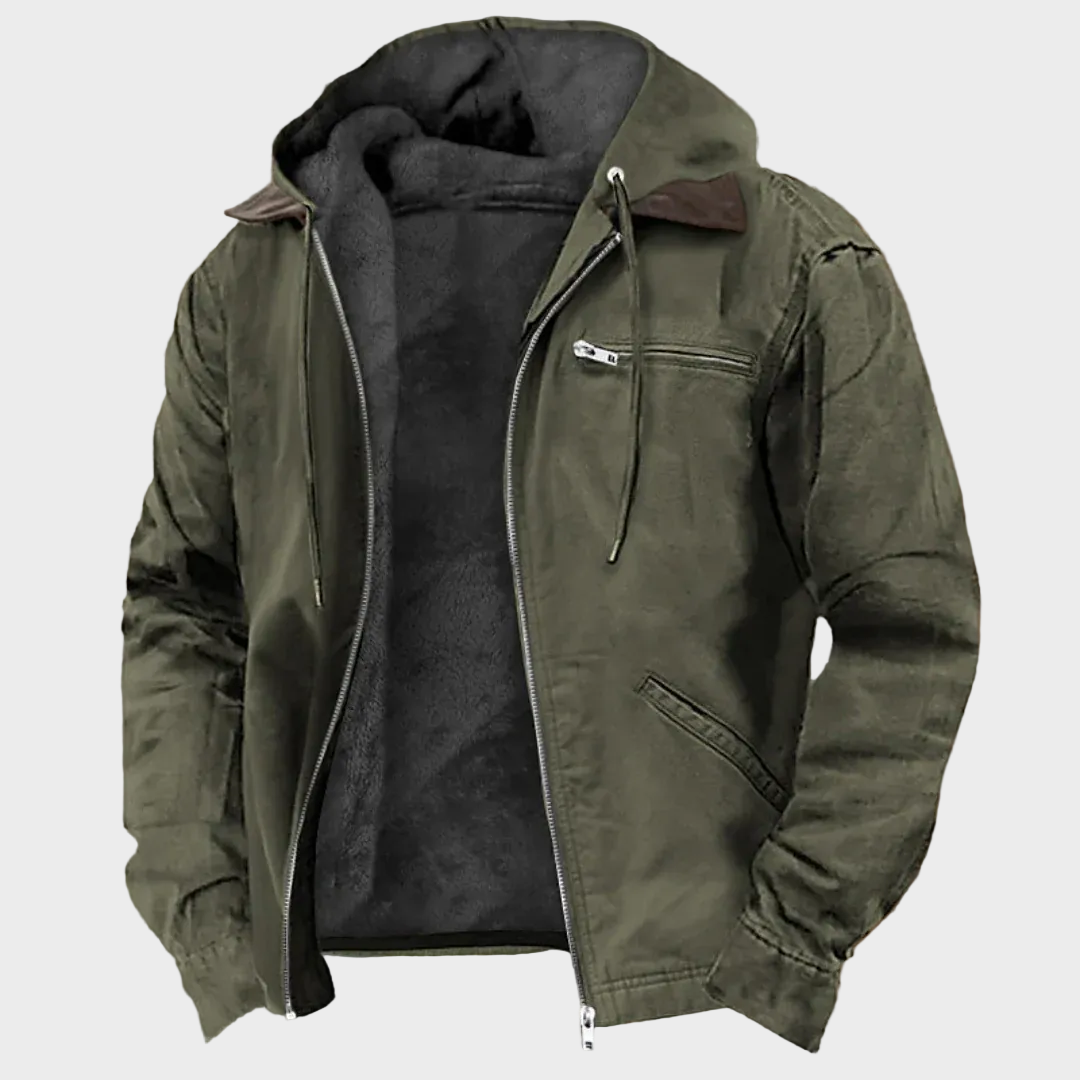 George men's hooded zip-front jacket at Anne London, catalogue view 5