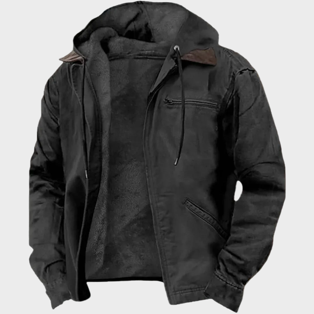 George men's hooded zip-front jacket at Anne London, catalogue view 8