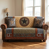 Texas star | Quilted Sofa Cover