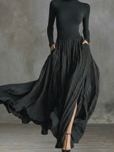 Rachel Long High-Waisted Dress