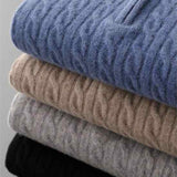 Dennis | Textured Half-Zip Jumper