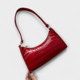 Bernadette Glossy Leather-Look Bag