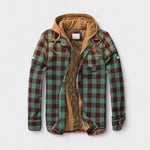 Oliver men's checked hooded zip jacket at Anne London, catalogue view 4