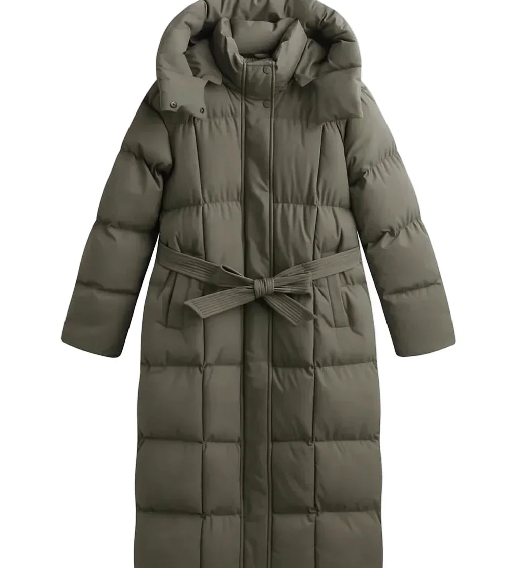 CARMEN - Long belted jacket