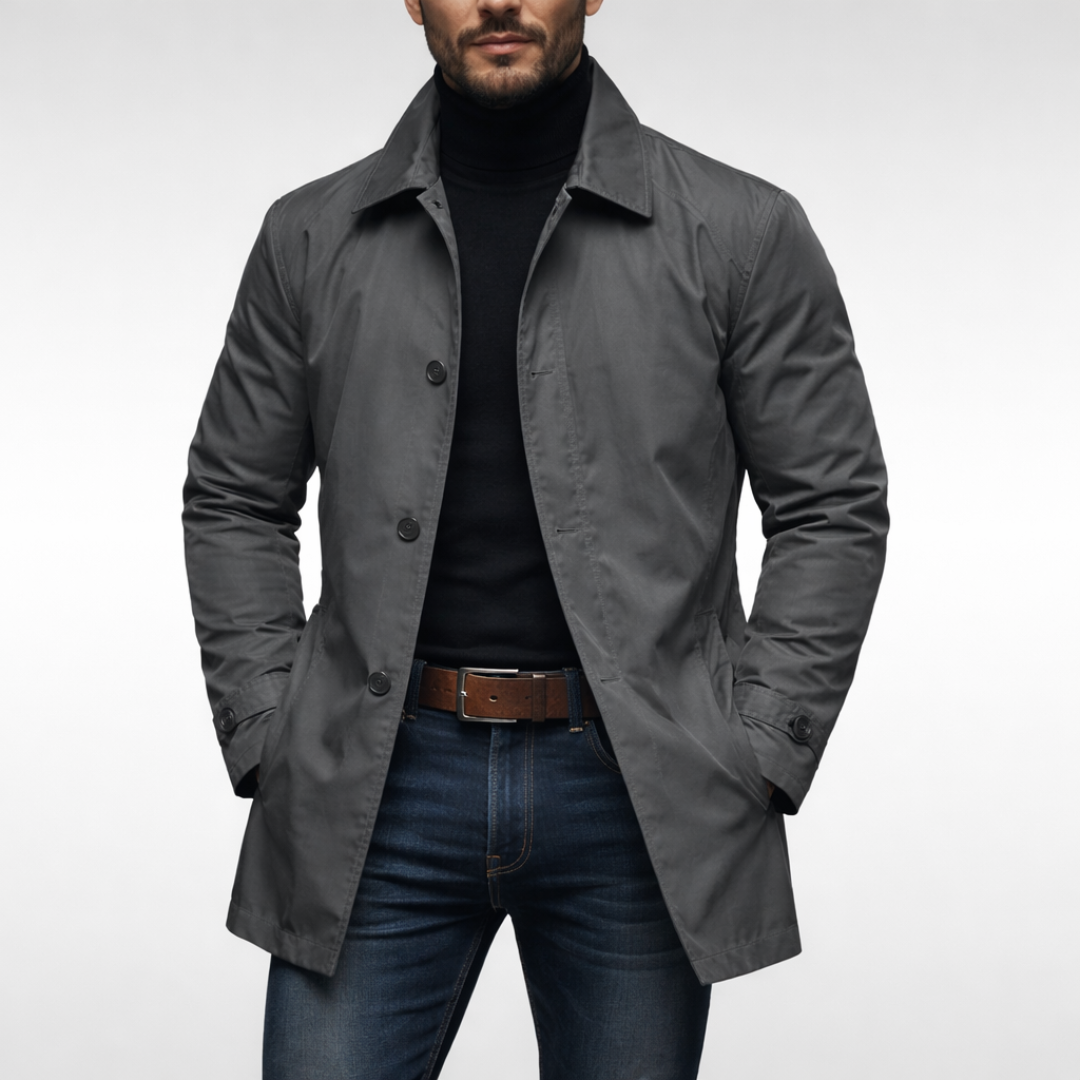 Neil | Classic Trench-Style Coat