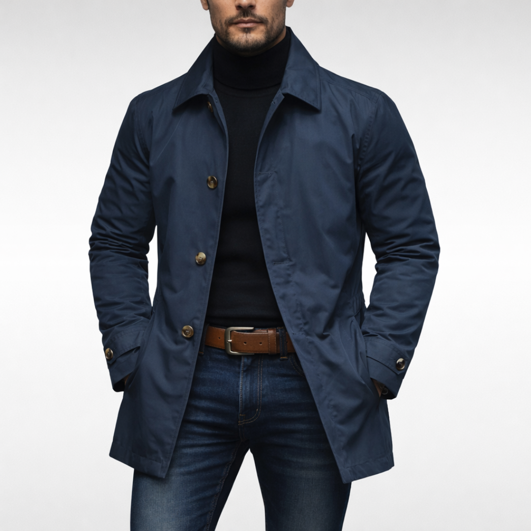 Neil | Classic Trench-Style Coat