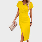 Wilma V-Neck Midi Dress
