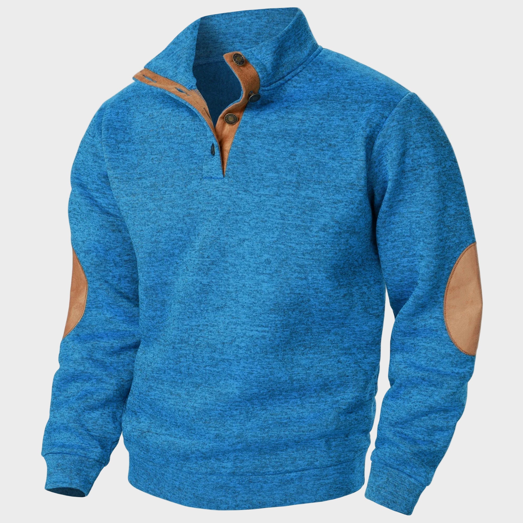 Liam men's half-zip knit jumper at Anne London, catalogue view 10